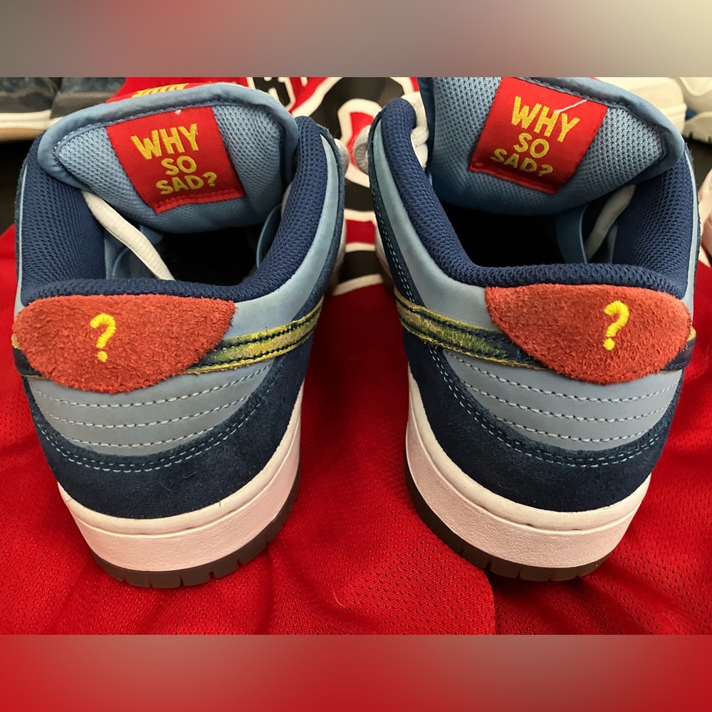 Nike Dunks Why So Sad? x SB Dunk Low The Predatory Bird 🔥 Sneakers 🦅 RARE - Picture 13 of 16